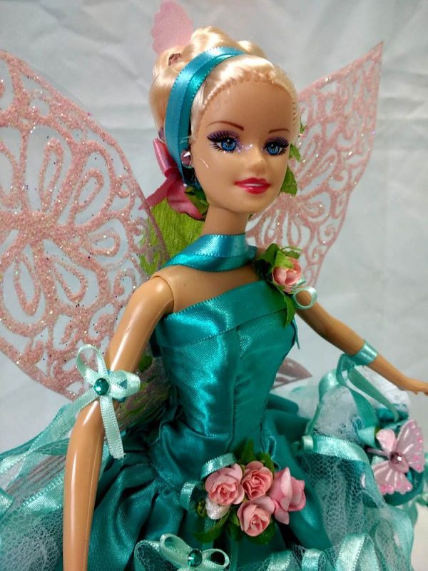 Boneca Barbie Fada Nereida Real 1