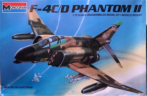 F-4C/D Phantom-II 1/72 Monogram 9