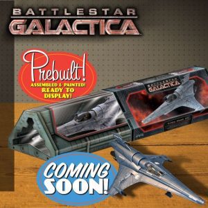 Battlestar Galactica Colonial Viper MK-VII “BUILT MODEL” Moebius