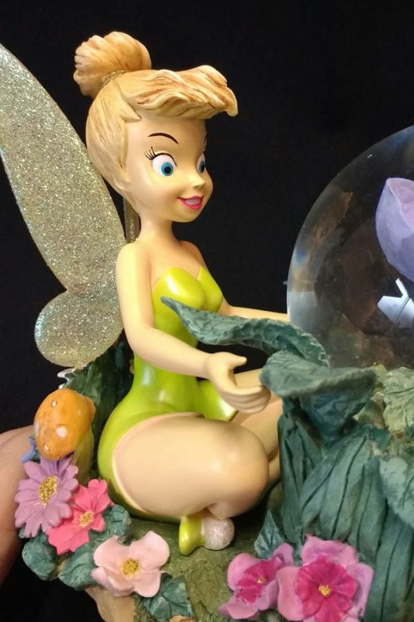 Disney Store Tinker Bell Snow Globe and Music Box 1