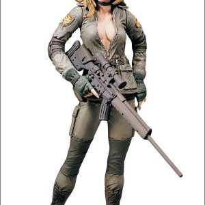 Sniper Wolf Metal Action Figure Gear Solid Mc Farlane Toys