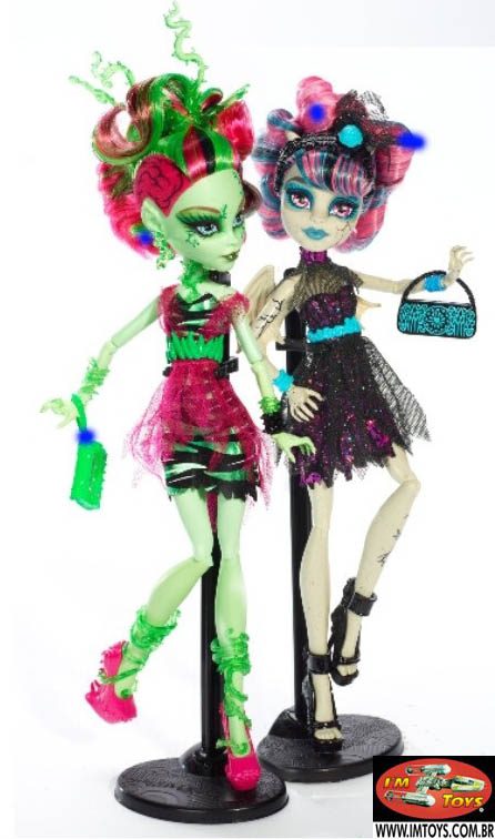 Boneca Monster High Zombie Shake Venus e Rochelle 3