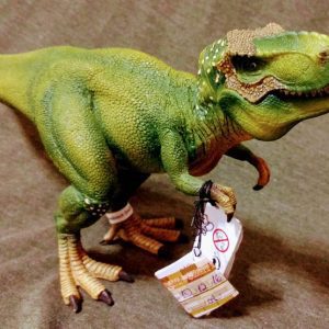 Tiranossauro Rex Fêmea Museum Model