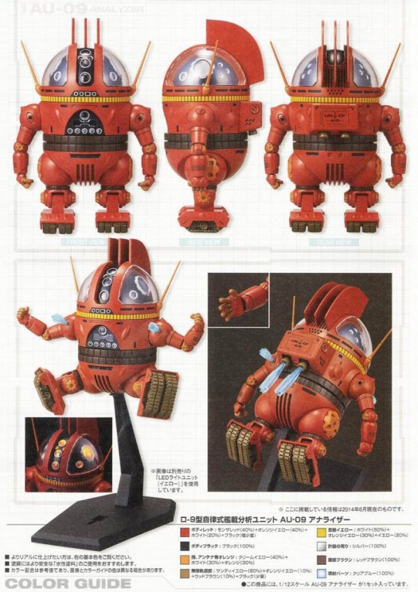 Yamato 2199 Analyzer "IQ-9" Droid Model Kit Bandai 8