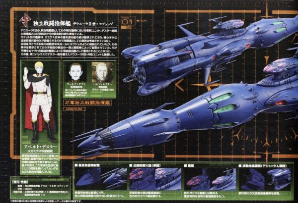 Yamato 2199 Deusura Core Ship 1/1000 Bandai 12