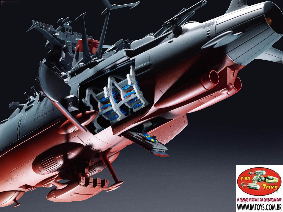 Yamato Starblazers - Yamato 2199 Chogokin GX-64 Model Bandai 17 Yamato Starblazers - Yamato 2199 Chogokin GX-64 Model Bandai - Imagem 17