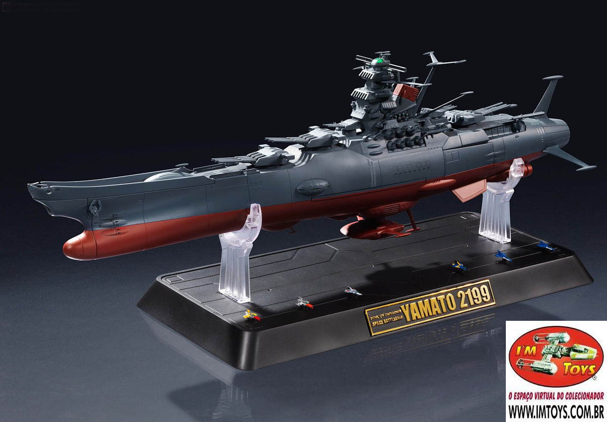 Yamato Starblazers - Yamato 2199 Chogokin GX-64 Model Bandai 7 Yamato Starblazers - Yamato 2199 Chogokin GX-64 Model Bandai - Imagem 7