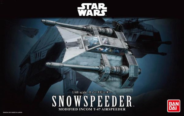 Star Wars Snowspeeder 1/48 Model Kit BANDAI 1