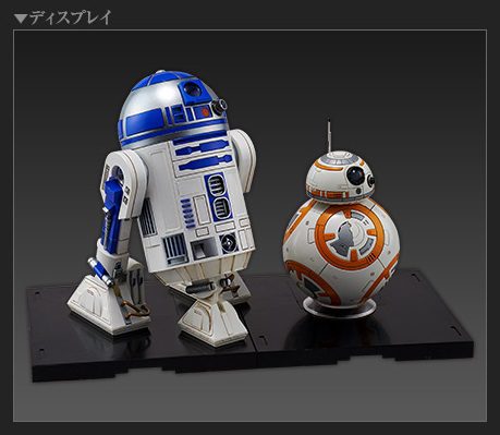 Star Wars BB-8 e R2-D2 Model Kit Bandai 5