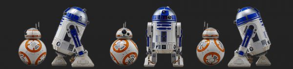Star Wars BB-8 e R2-D2 Model Kit Bandai 4