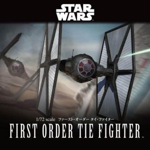 Star Wars First Order Tie Fighter 1/72 Model Kit BANDAI