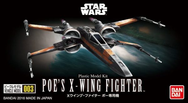 Star Wars Poe Dameron T-70 X-Wing 1/144 Mini Kit BANDAI 1