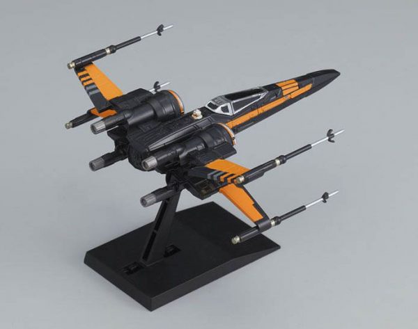 Star Wars Poe Dameron T-70 X-Wing 1/144 Mini Kit BANDAI 4