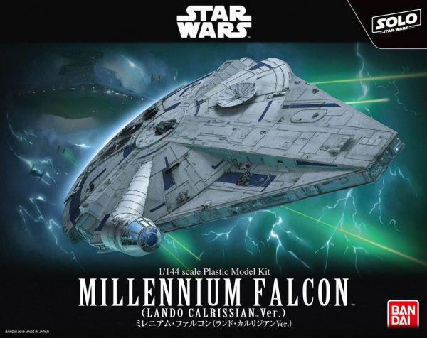 Star Wars Solo Millenium Falcon 1/144 Model Kit BANDAI 2