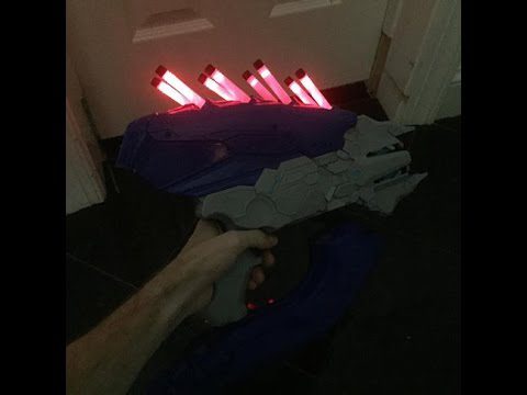 Halo Needler Nerf Gun Mattel 9
