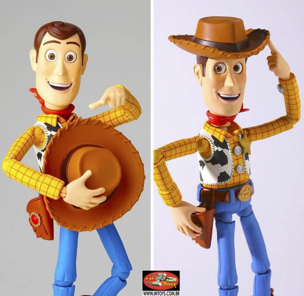 Toy Story Woody Action Figure Revoltech Kaiyodo 6