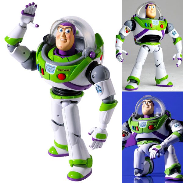 Toy Story Buzz Lightyear Action Figure Revoltech Kaiyodo 4
