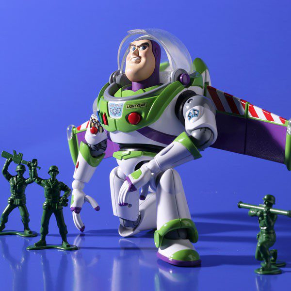 Toy Story Buzz Lightyear Action Figure Revoltech Kaiyodo 6