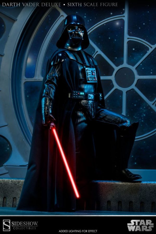 Star Wars Darth Vader 1/6 Action Figure High Deluxe Sideshow 6