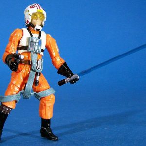Star Wars Action Figure Luke Skywalker Pilot  Hasbro