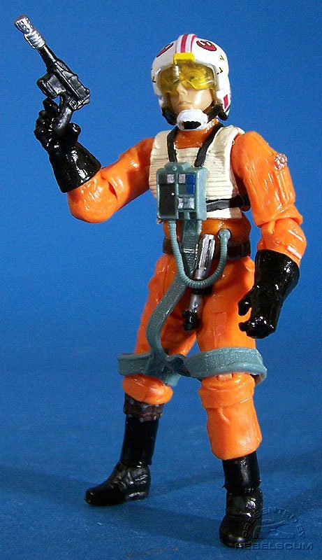 Star Wars Action Figure Luke Skywalker Pilot Hasbro 3