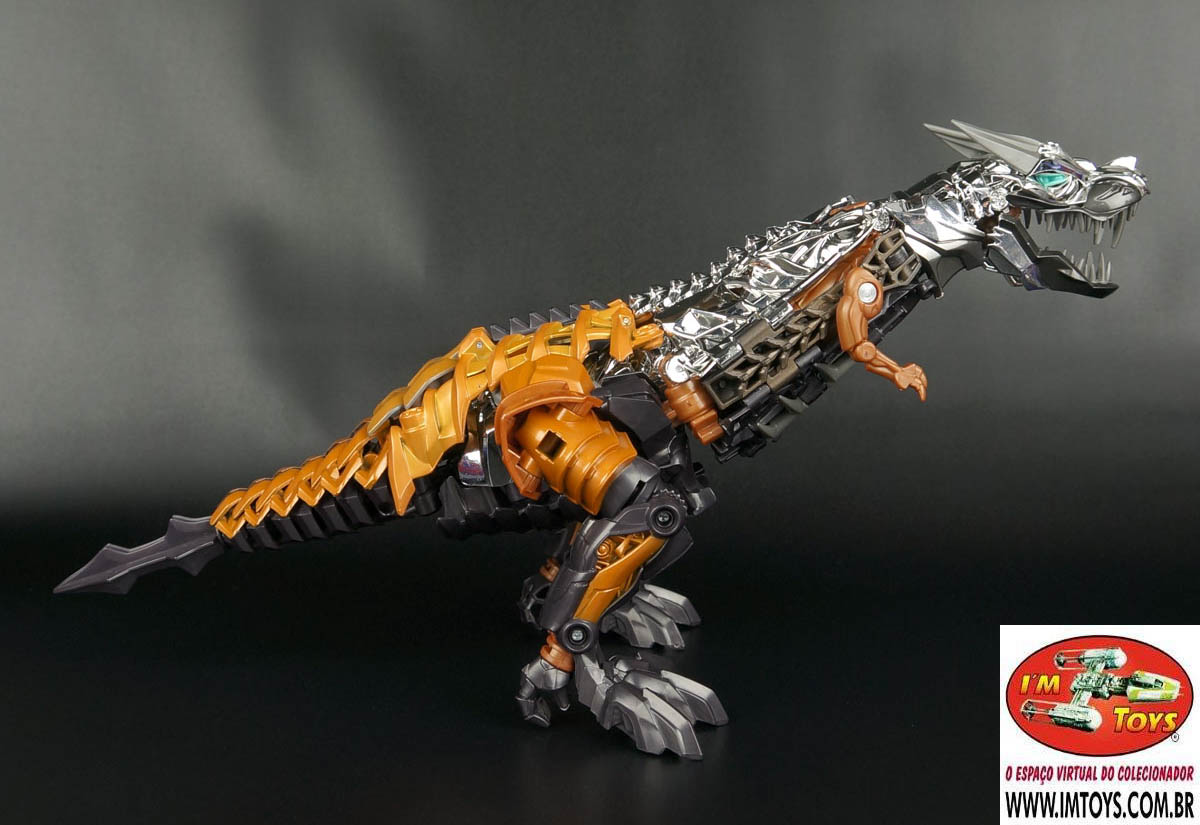 Transformers Age of Extintion Leader Grimlock Action Figure Hasbro 5 Transformers Age of Extintion Leader Grimlock Action Figure Hasbro - Imagem 5