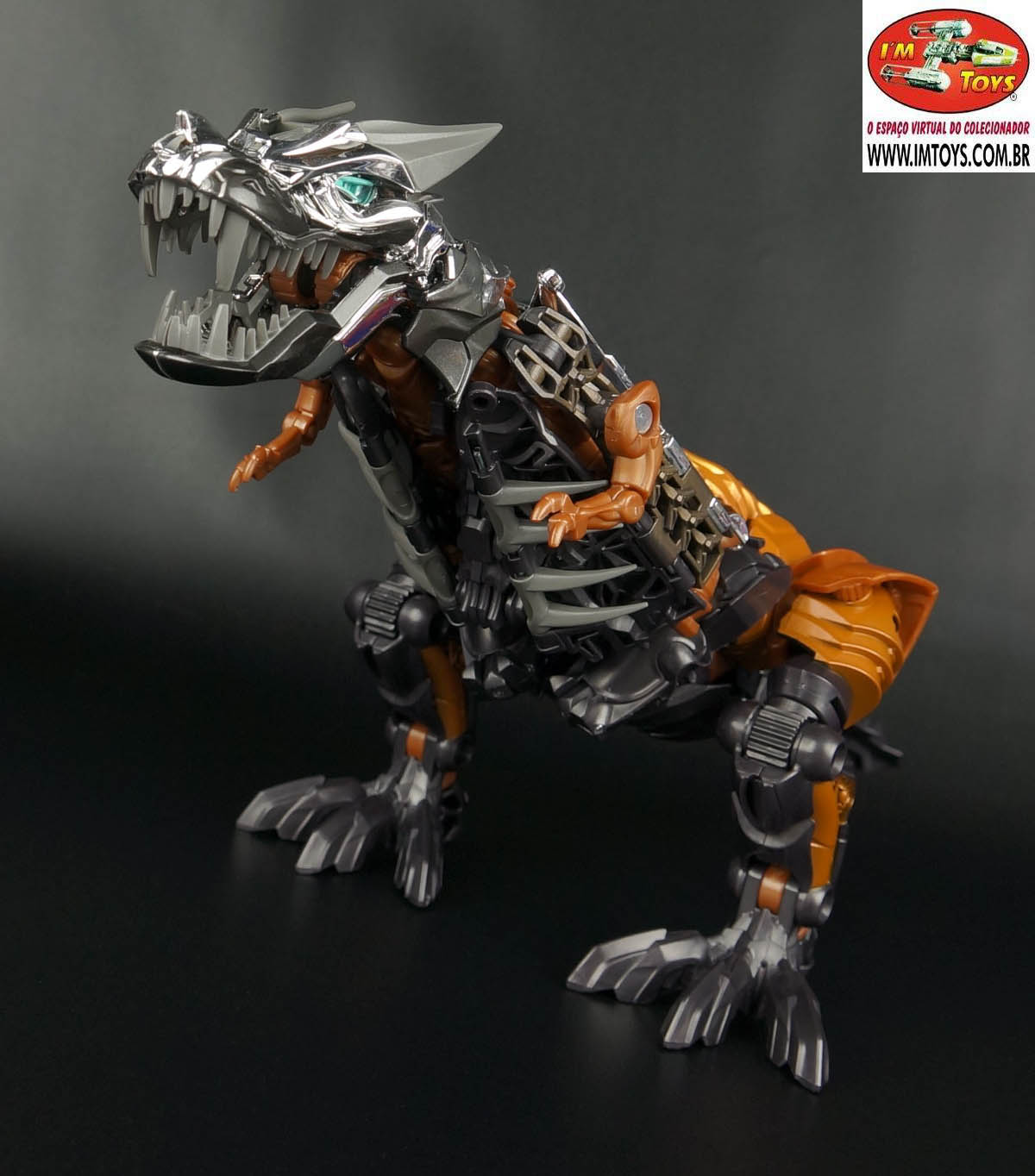 Transformers Age of Extintion Leader Grimlock Action Figure Hasbro 7 Transformers Age of Extintion Leader Grimlock Action Figure Hasbro - Imagem 7