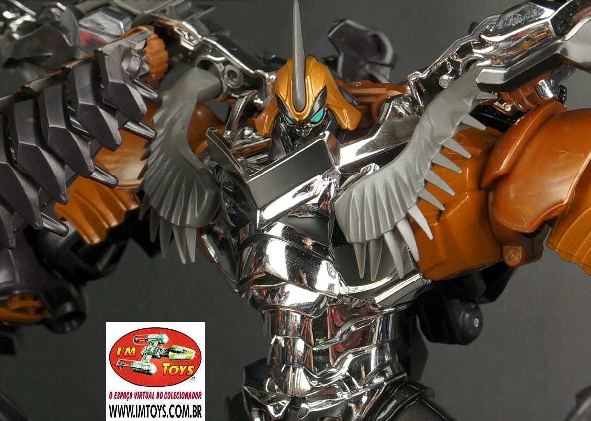 Transformers Age of Extintion Leader Grimlock Action Figure Hasbro 8 Transformers Age of Extintion Leader Grimlock Action Figure Hasbro - Imagem 8