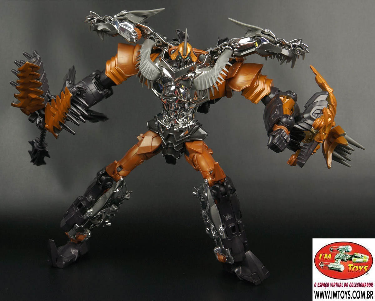 Transformers Age of Extintion Leader Grimlock Action Figure Hasbro 11 Transformers Age of Extintion Leader Grimlock Action Figure Hasbro - Imagem 11