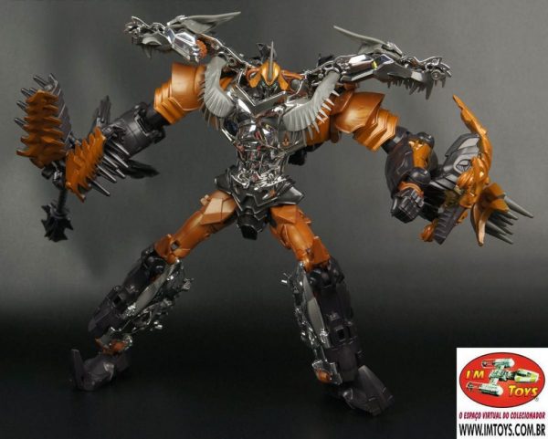 Transformers Age of Extintion Leader Grimlock Action Figure Hasbro 11