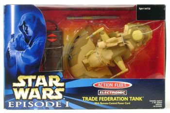 Star Wars Trade Federation Tank Eletrônico Action Fleet 6