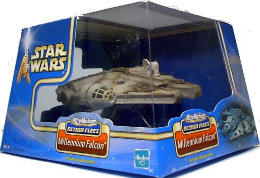 Star Wars Millenium Falcon Action Fleet Galoob 11