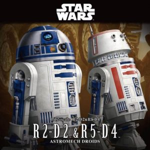 Star Wars R2-D2 e R5-D4 1/12 Model Kit BANDAI