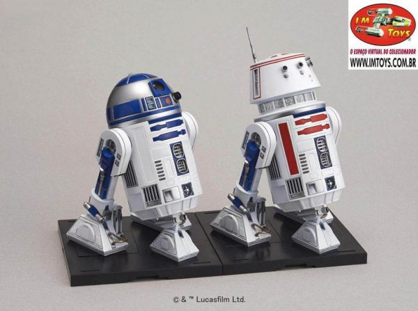 Star Wars R2-D2 e R5-D4 1/12 Model Kit BANDAI 3
