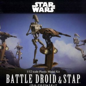 Star Wars Step and Battledroid 1/12 Model Kit BANDAI