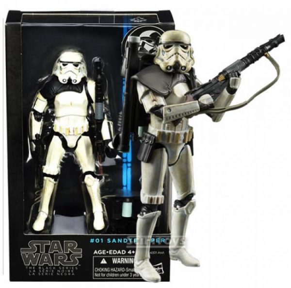 Star Wars Imperial Sandtrooper Action Figure Black Series Hasbro 3