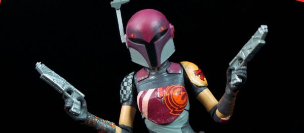 Star Wars Rebels Sabine Wren Action Figure Black Series Hasbro 5