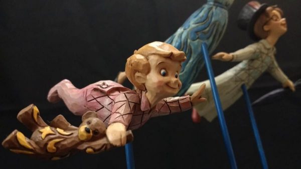Disney Store Peter Pan DARLING FAMILY "STRAIGHT ON TIL MORNING" Statue 6