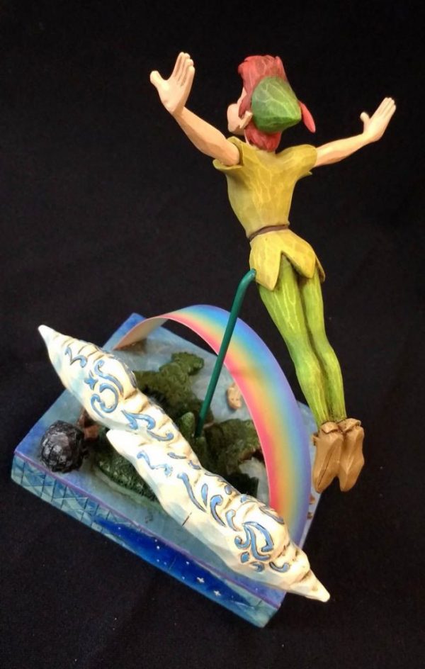 Disney Store Peter Pan "SOAR TO THE STARS" Statue 10