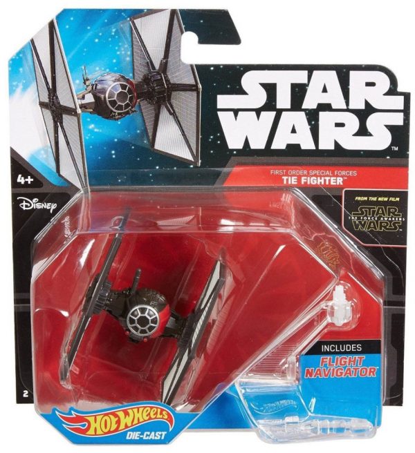 Star Wars First Order Tie Fighter Special Forces Die Cast Hot Weels 2
