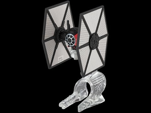 Star Wars First Order Tie Fighter Special Forces Die Cast Hot Weels 1
