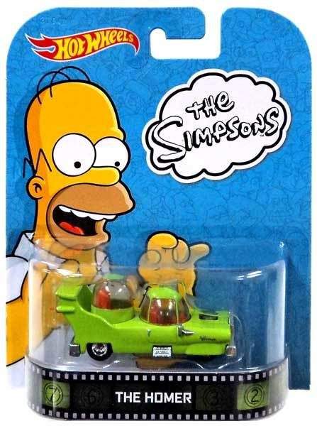 The Simpsons - The Homer Automibile Die Cast Hot Wheels 1