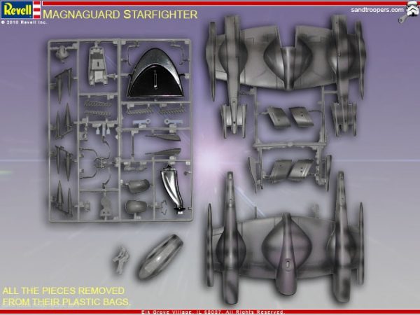 Star Wars Magna Guard Starfighter Revell 4