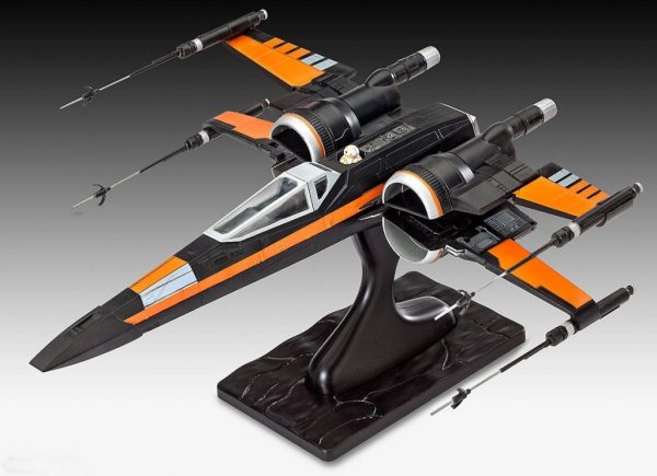 Star Wars Poe Dameron T-70 X-Wing Model Kit Revell 3