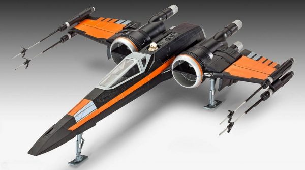Star Wars Poe Dameron T-70 X-Wing Model Kit Revell 4