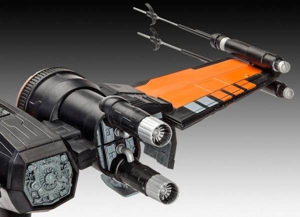 Star Wars Poe Dameron T-70 X-Wing Model Kit Revell 6