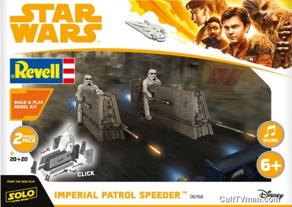 Star Wars Solo Imperial Speeders Eletronic Revell 1