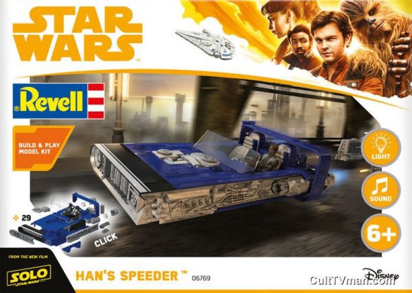 Star Wars Han Solo T-65 Speeder Eletronic Revell 1