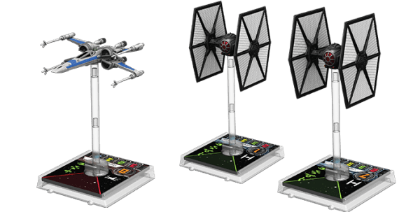 Star Wars The Force Awekens X-Wing Jogo de Miniaturas NEW Core Pack 3