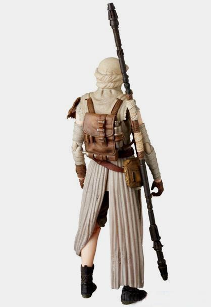 Star Wars The Force Awekens Rey Action Figure Mafex 5